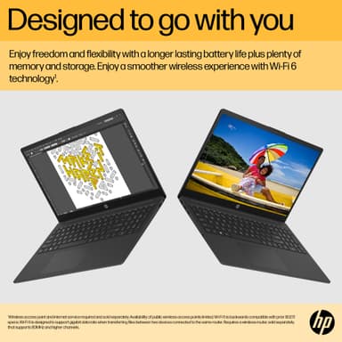 HP Laptop R5/8/512 15,6" bærbar PC