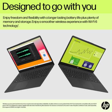 HP Laptop i3/8/128 15,6" bærbar PC