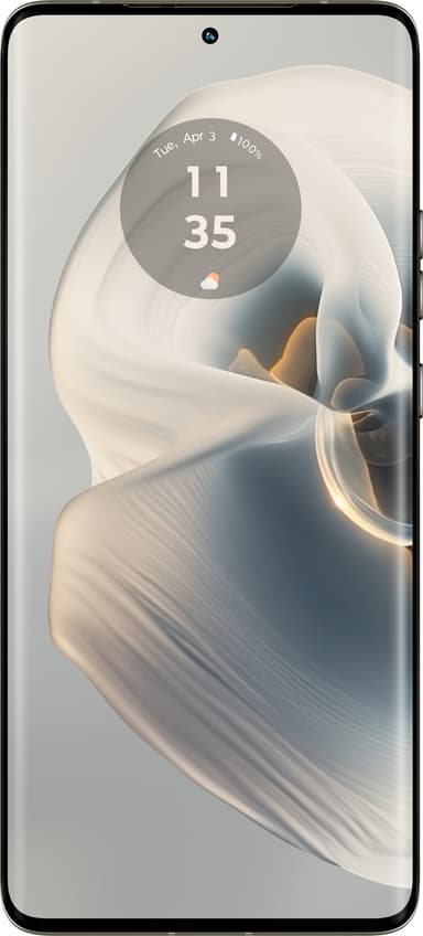Motorola Edge 50 Pro 5G smarttelefon 12/512GB (Moonlight Pearl)