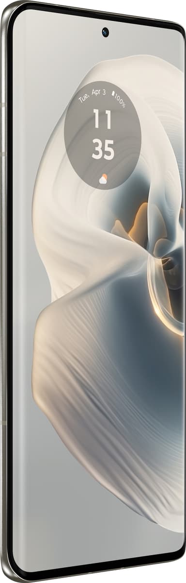 Motorola Edge 50 Pro 5G smarttelefon 12/512GB (Moonlight Pearl)