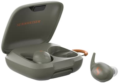 Sennheiser Momentum Sport helt trådløs in-ear hodetelefoner (oliven)