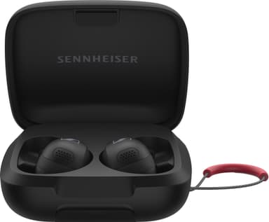 Sennheiser Momentum Sport helt trådløs in-ear hodetelefoner (sort)