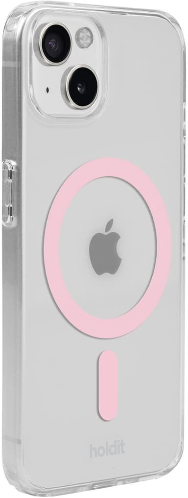 Holdit iPhone 15/14/13 MagSafe deksel (rosa)