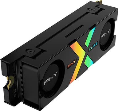 PNY CS3150 M.2 Gen 5 intern SSD med RGB (1 TB)