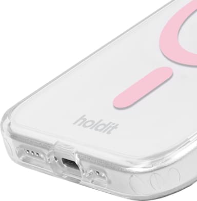 Holdit iPhone 15/14/13 MagSafe deksel (rosa)
