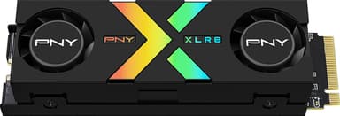 PNY CS3150 M.2 Gen 5 intern SSD med RGB (1 TB)