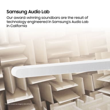 Samsung 3.1ch HW-S711D lydplanke (hvit)