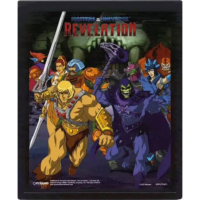 Pan Vision Masters of the Universe 3D-plakat