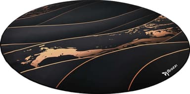Arozzi Zona gulvmatte (Black Gold)