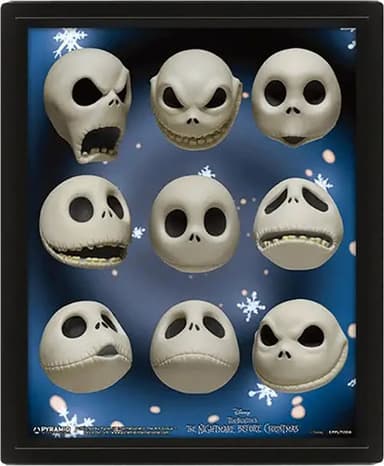 Pan Vision Nightmare Before Christmas 3D-plakat