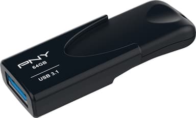 PNY Attache 4 USB 3.1 minnepenn 64 GB (2-pakning)