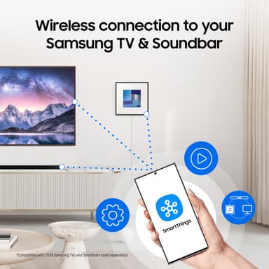 Samsung HW-LS60D Music Frame smarthøyttaler (sort)