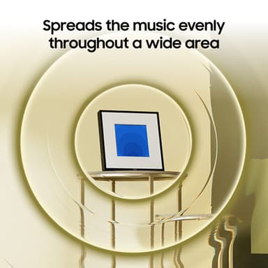 Samsung HW-LS60D Music Frame smarthøyttaler (sort)