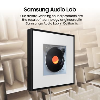 Samsung HW-LS60D Music Frame smarthøyttaler (sort)