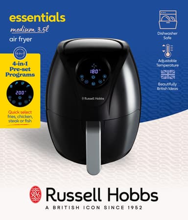 Russell Hobbs Essentials airfryer 27350-56 (sort)