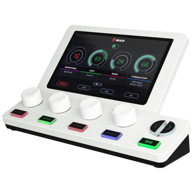 Beacn Mix Create lydkontroller (hvit)