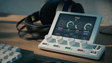 Beacn Mix Create lydkontroller (hvit)