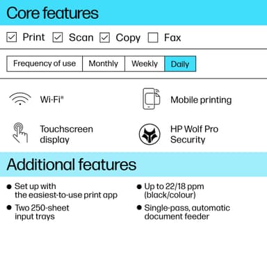 HP OfficeJet Pro 9730e AIO Inkjet skriver