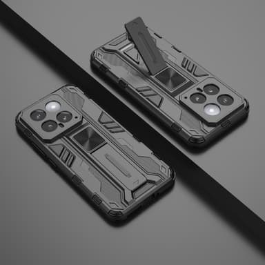 For Xiaomi 14 Dekseldeksel Bakdeksel med stativ