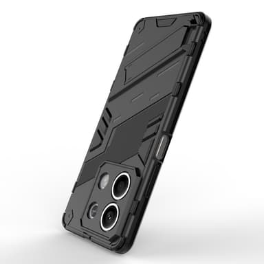 Til Xiaomi Redmi Note 13 Dekseldeksel Bakdeksel med stativ