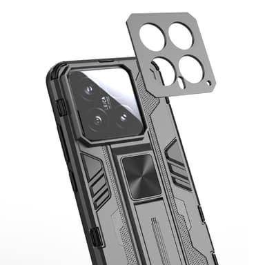 For Xiaomi 14 Dekseldeksel Bakdeksel med stativ