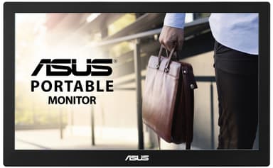 Asus MB169B+ 15,6" bærbar skjerm (sort/sølv)