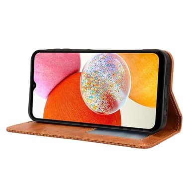 Samsung Galaxy A15 5G Lommebok-deksel - Brun