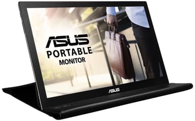 Asus MB169B+ 15,6" bærbar skjerm (sort/sølv)