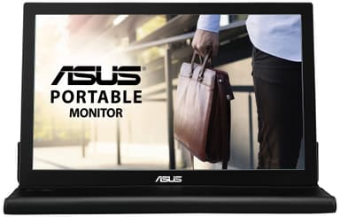 Asus MB169B+ 15,6" bærbar skjerm (sort/sølv)