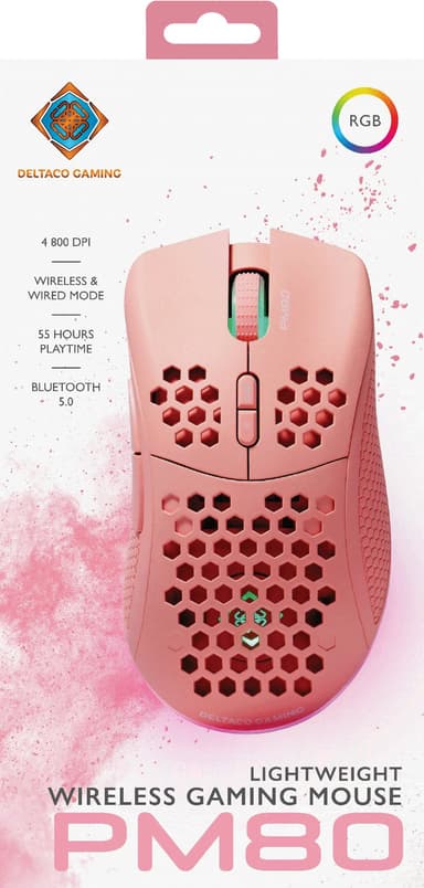 Deltaco PM80 trådløs gamingmus