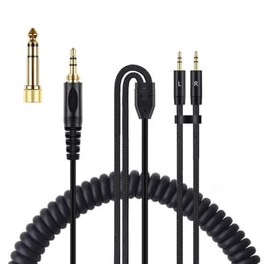 Spiral lydkabel til HifiMan HE1000