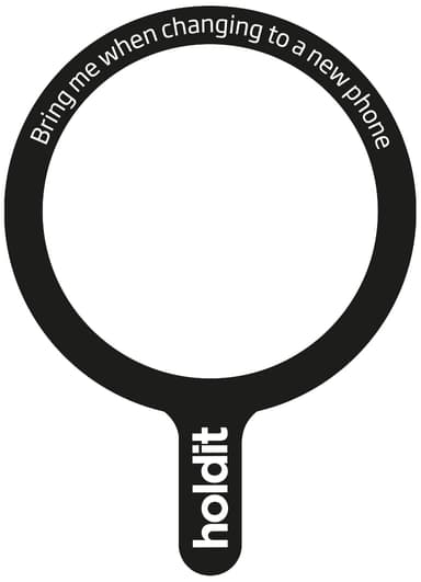 Holdit MagSafe ring (sort)