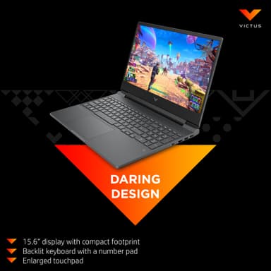 HP Victus 15 Core i5-12H/2050/8/512 15,6" bærbar gaming-PC
