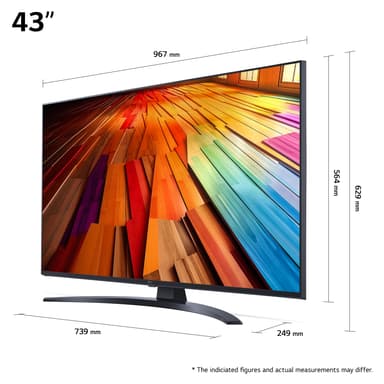 LG 43" UT 8100 4K UHD LED TV (2024)