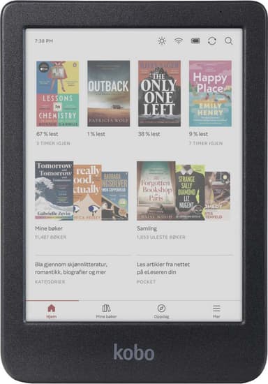 Kobo Clara Colour eBook-leser 16GB (sort)
