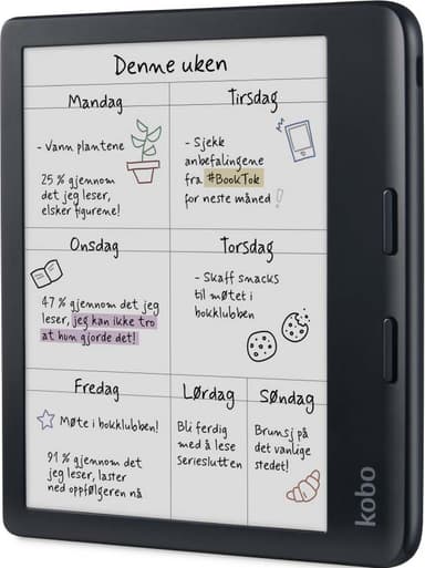 Kobo Libra Colour eBook-leser 32GB (sort)