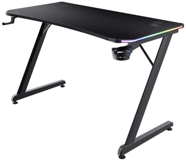 Trust GXT709 LUMINUS RGB gamingbord (sort)