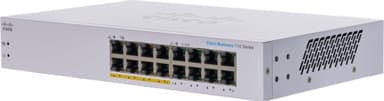 Cisco CBS110-16PP-EU ubemannet 16-porters Gigabit switch