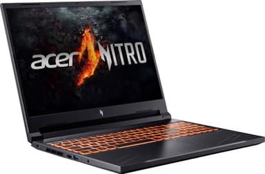 Acer Nitro V16 R5-8H/16/1TB/4060/165Hz 16" bærbar gaming-PC
