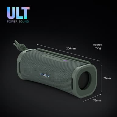 Sony ULT Field 1 bærbar høyttaler (skogsgrå)