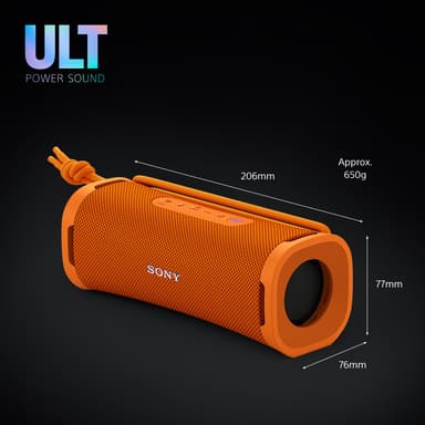 Sony ULT Field 1 bærbar høyttaler (oransje)