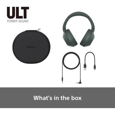 Sony ULT Wear trådløse around-ear hodetelefoner (skogsgrå)