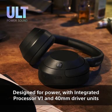 Sony ULT Wear trådløse around-ear hodetelefoner (sort)