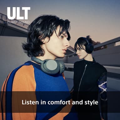 Sony ULT Wear trådløse around-ear hodetelefoner (sort)