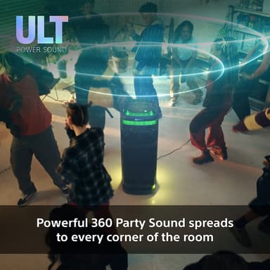 Sony ULT Tower 10 partyhøyttaler (sort)