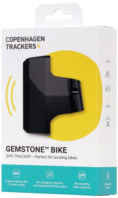Gemstone Bike GPS sporer (sort)