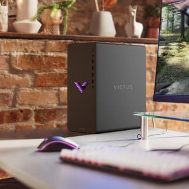 HP Victus 15L R5-5G/8/256/RX6400 stasjonær gaming-PC