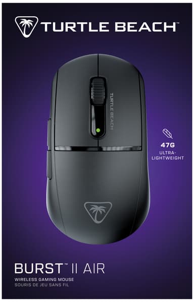 Turtle Beach Burst II Air trådløs gamingmus (sort)