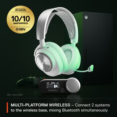 SteelSeries Arctis Nova Pro gamingheadset (hvit)