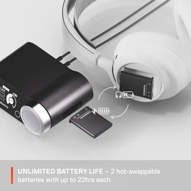 SteelSeries Arctis Nova Pro gamingheadset (hvit)